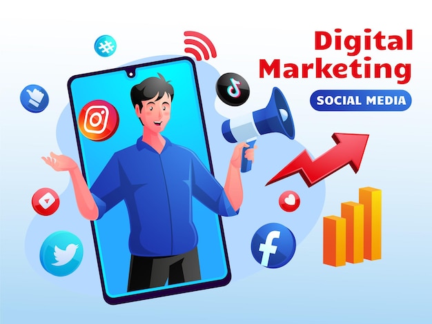 most effective digital marketing strategies
social media