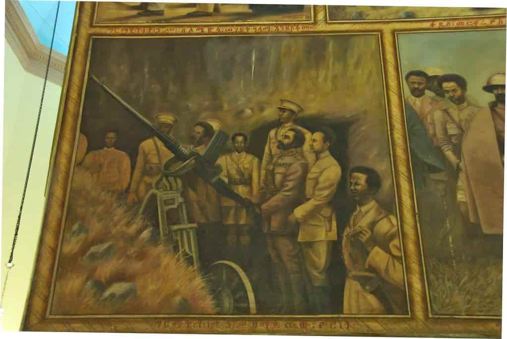 Emperor Haile Selassie I at War