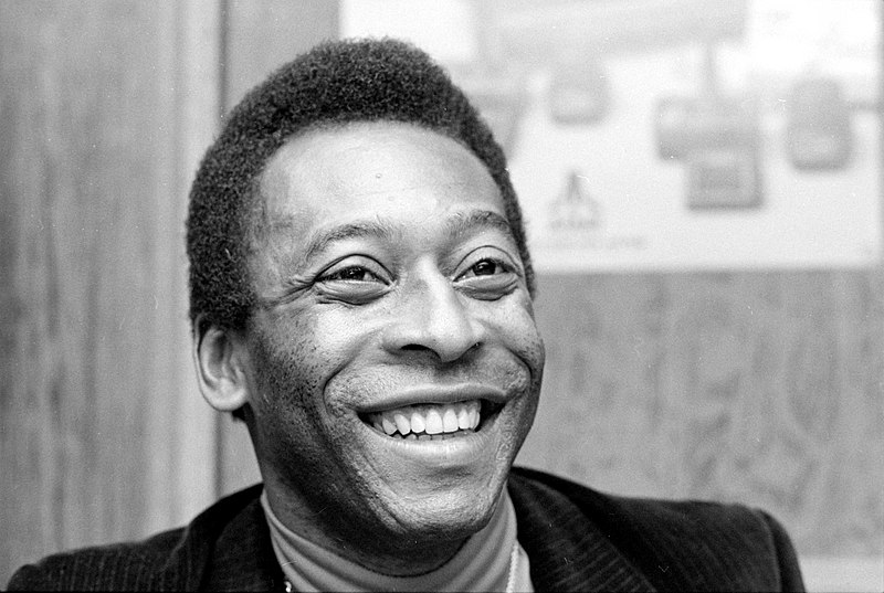 spotcovery-Pelé-smiling-in-1981-10-sports-documentaries-featuring-black-artists-to-watch-on-netflix
