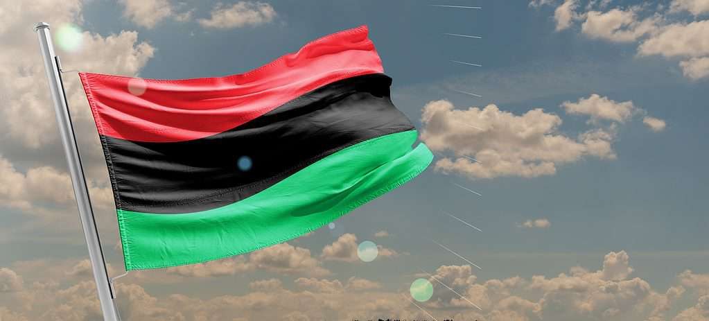 Pan African Flag. Image source: AZ Animals licensed under CC BY-SA 2.0