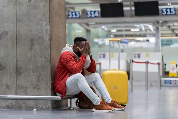 spotcovery-An-African-man-waiting-at-the-airport-African-imigrant-in-america