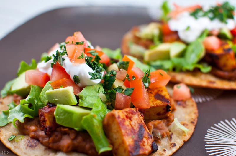 spotcovery-colorful-dish-of-the-classic-vegan-chipotle-grilled-tofu-tostadas