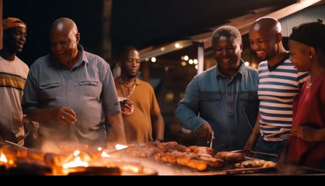 spotcovery-A-group-of-black-people-braaing-how-to-make-lesothos-braai