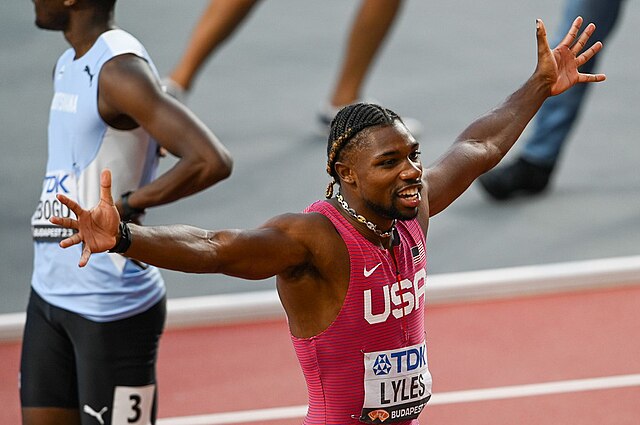 spotcovery-lyles-at-the-budapest-world-championships-noah-lyles-american-sprinting-sensation-aiming-to-become-the-fastest-man-in-the-world