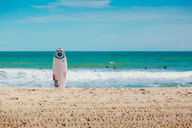 spotcovery-a-beach-with-a-surf-board-with-people-surfing-imani-wilmot-jamaican-surfer-curving-a-path-for-black-women