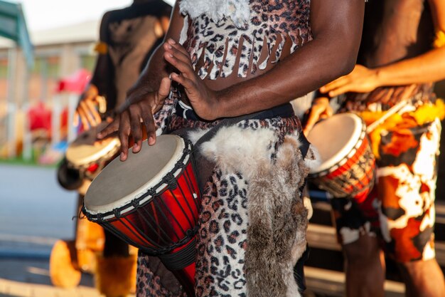 African drummer. Image source: Freepik