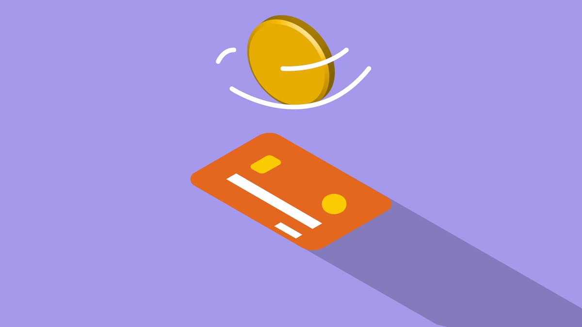 spotcovery-credit-card-and-coin-on-violet-background-here's-how-to-negotiate-credit-card-debt-5-tips